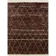 New Chalcoal Colour Moroccon Design Wool Rug